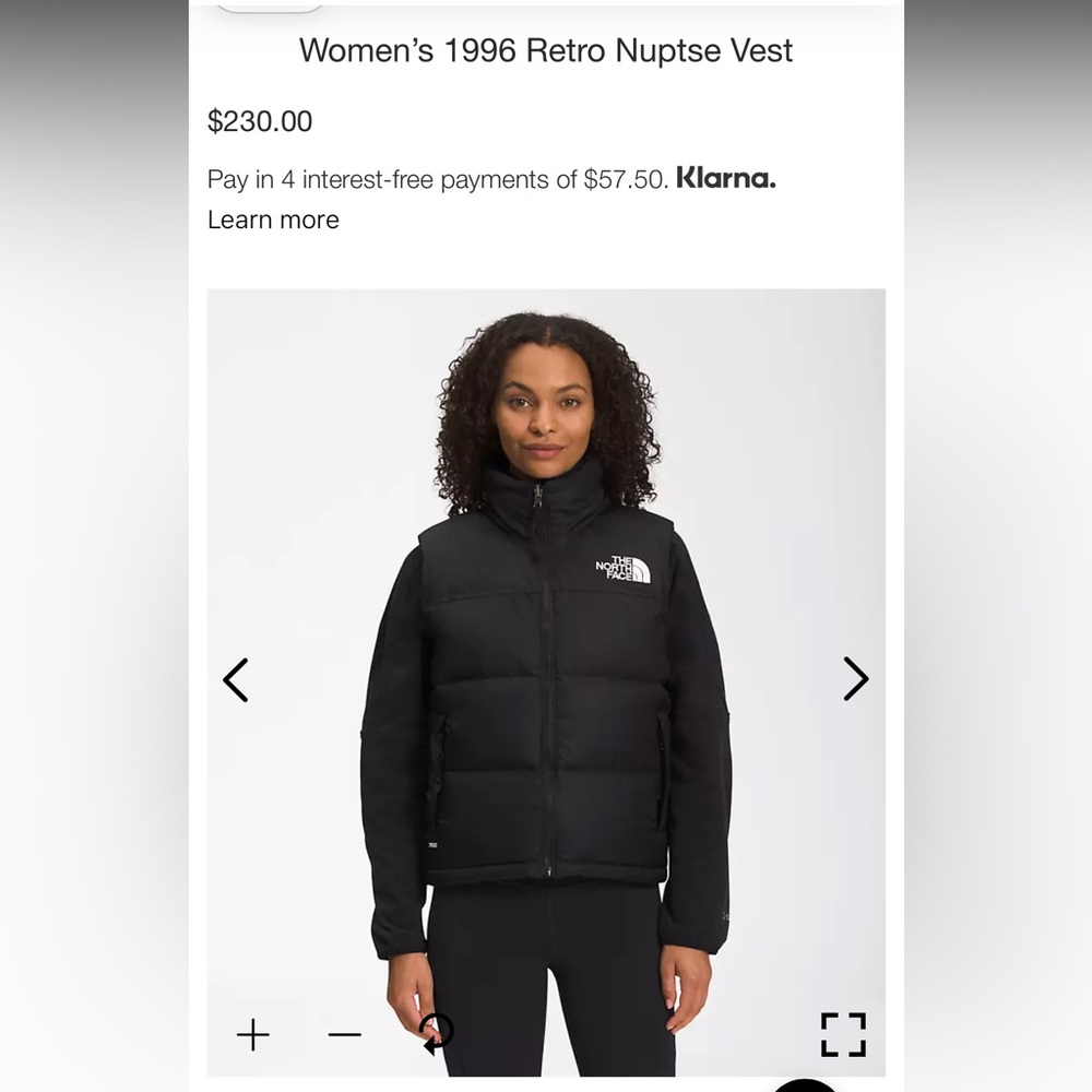 Womens 1996 retro nupste vest
